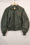 1977 LARGE Deadstock U.S. Navy CWU-36P Flight Jacket
