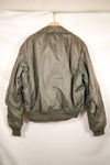Circa late 1970s Estimated MEDIUM US Navy CWU-45P Flight Jacket Intermediates Used