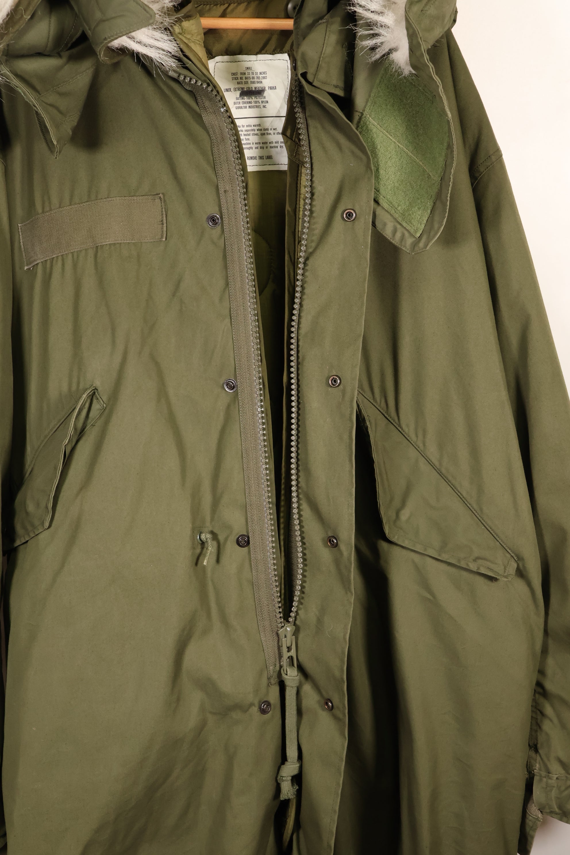 Multiple age lot M65 field parka fishtail parka, used in good condition.