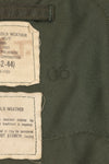 1980 Contract LARGE USS ENTERPRISE UWC-45P Flight Jacket Personalized Custom Used