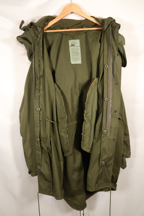Multiple age lot M65 field parka fishtail parka, used in good condition.