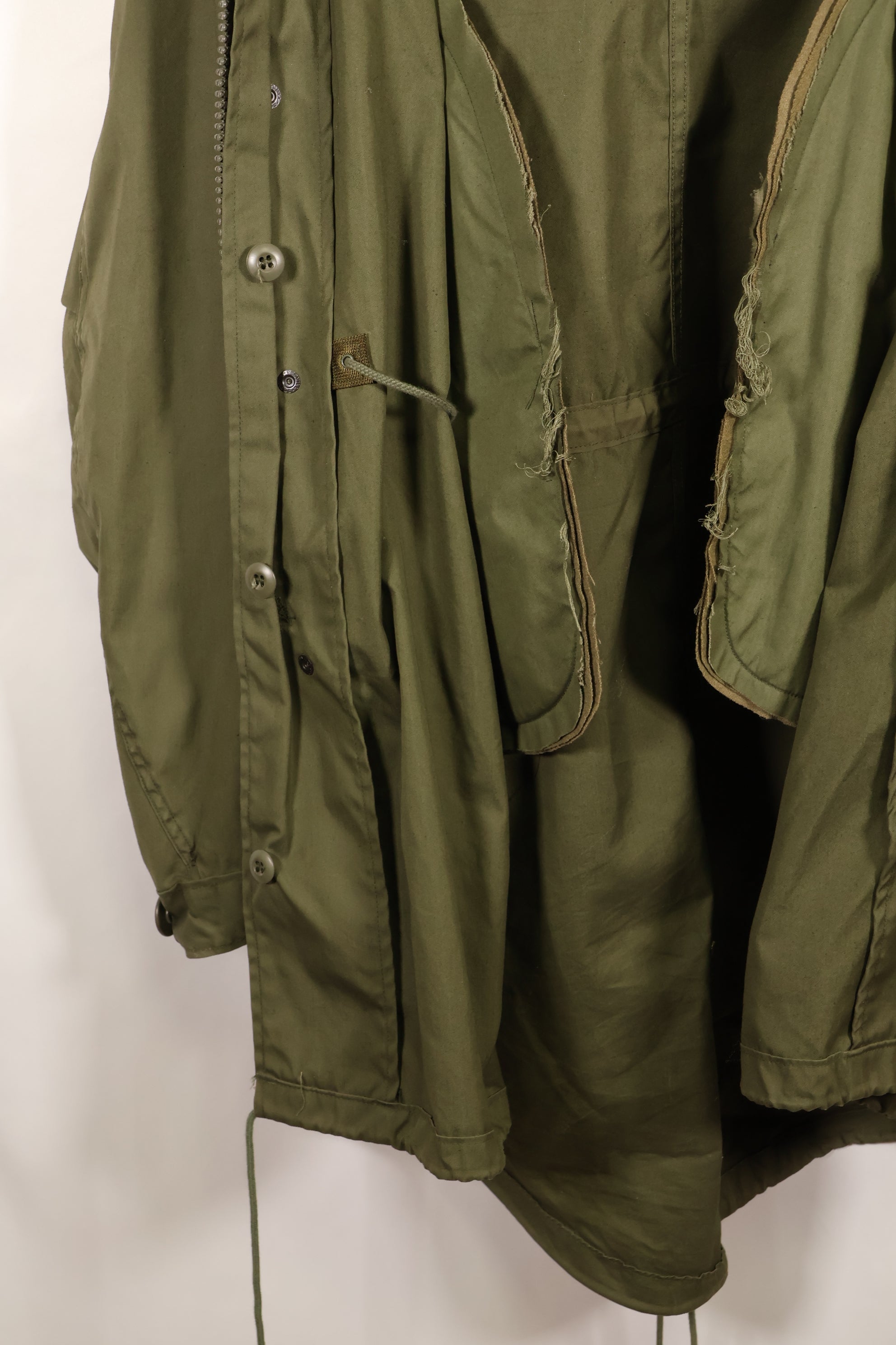 Multiple age lot M65 field parka fishtail parka, used in good condition.