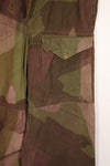 Real 1944 British Army SAS Trousers WINDPROOF Camouflage Pants Size No.1 Used