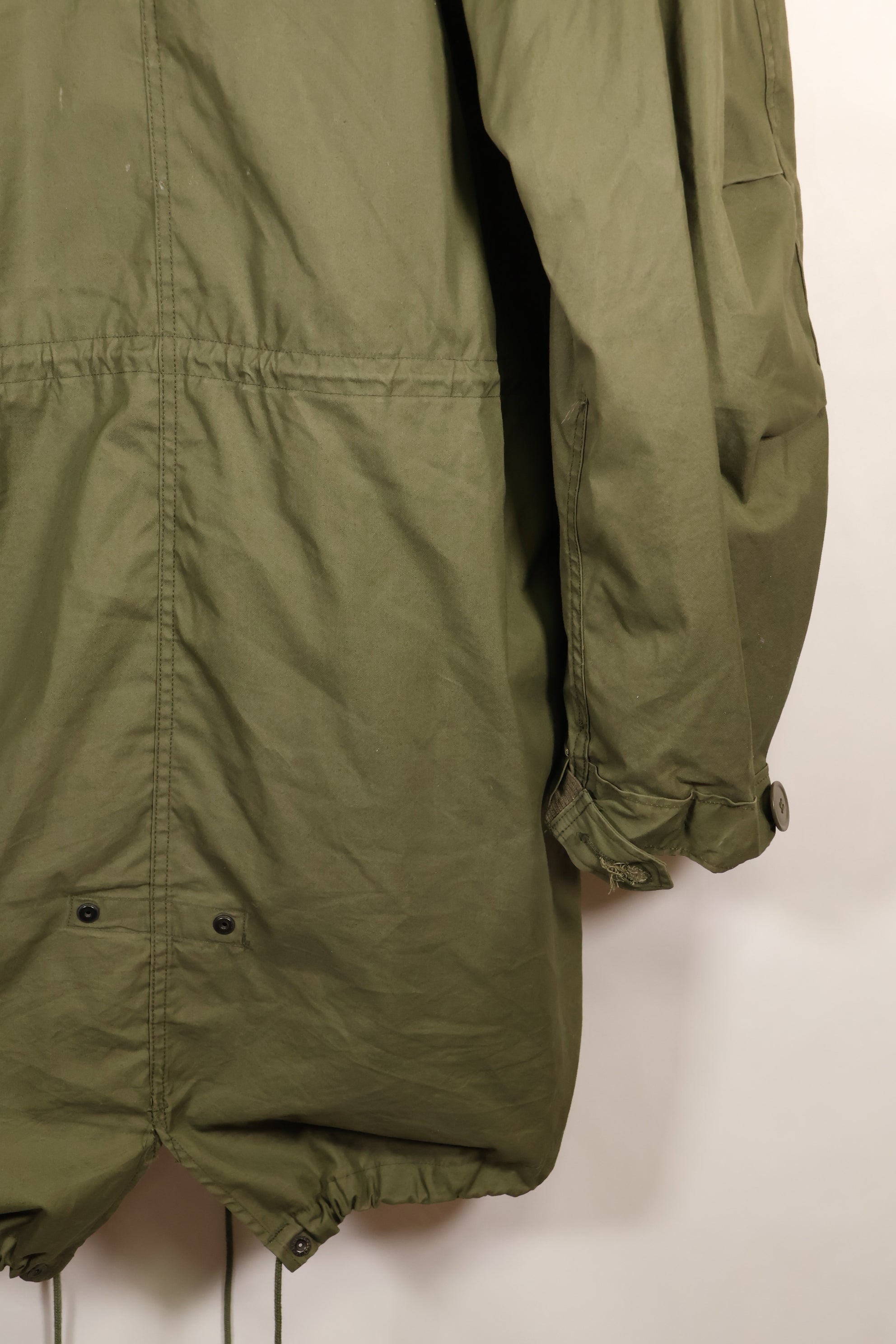Multiple age lot SMALL M65 field parka fishtail parka in good used condition B