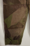 Real British Army SAS Trousers WINDPROOF Camouflage Pants Size Tag 2 Used