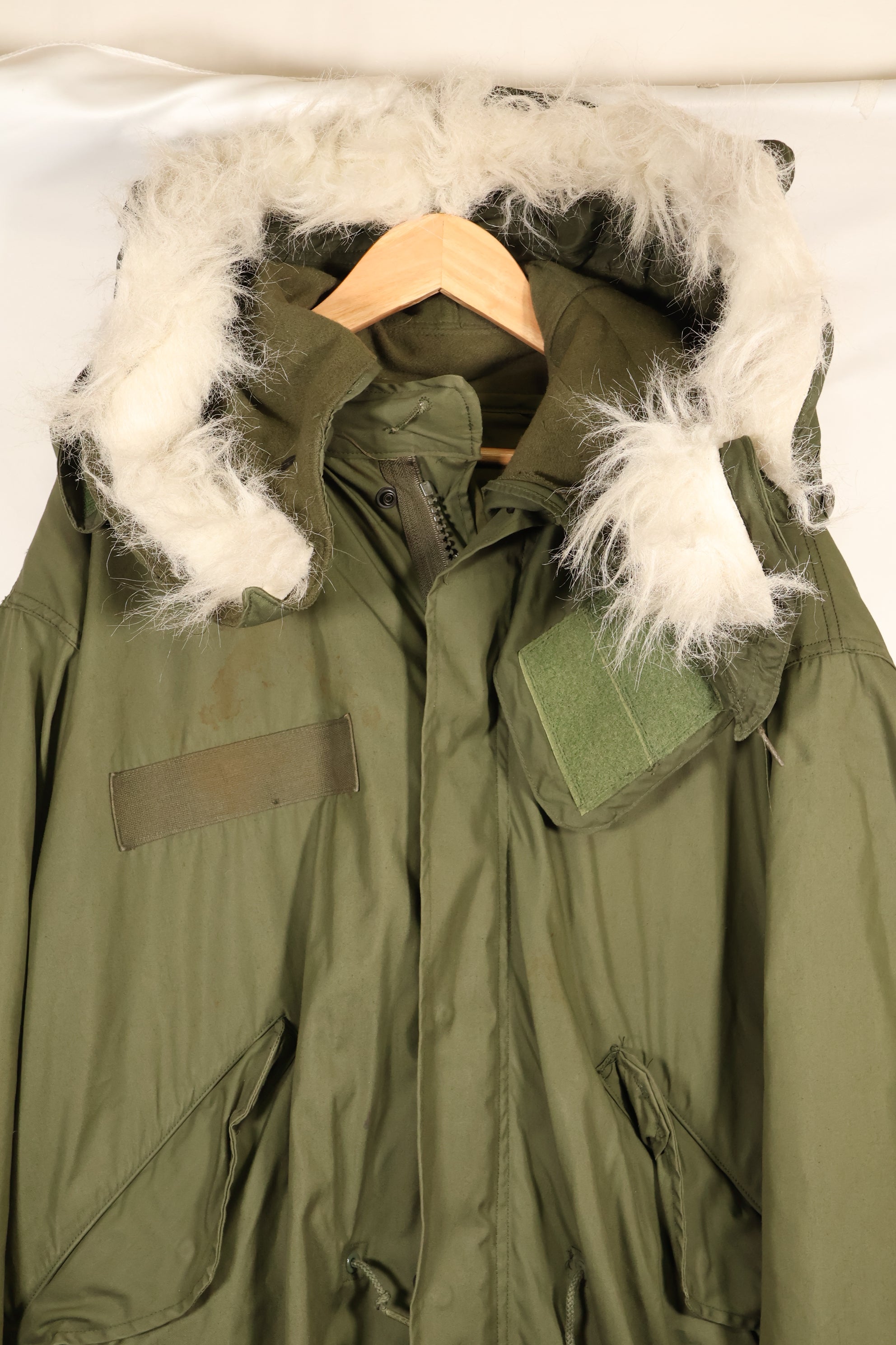 Multiple age lot SMALL M65 field parka fishtail parka, used in good condition, C