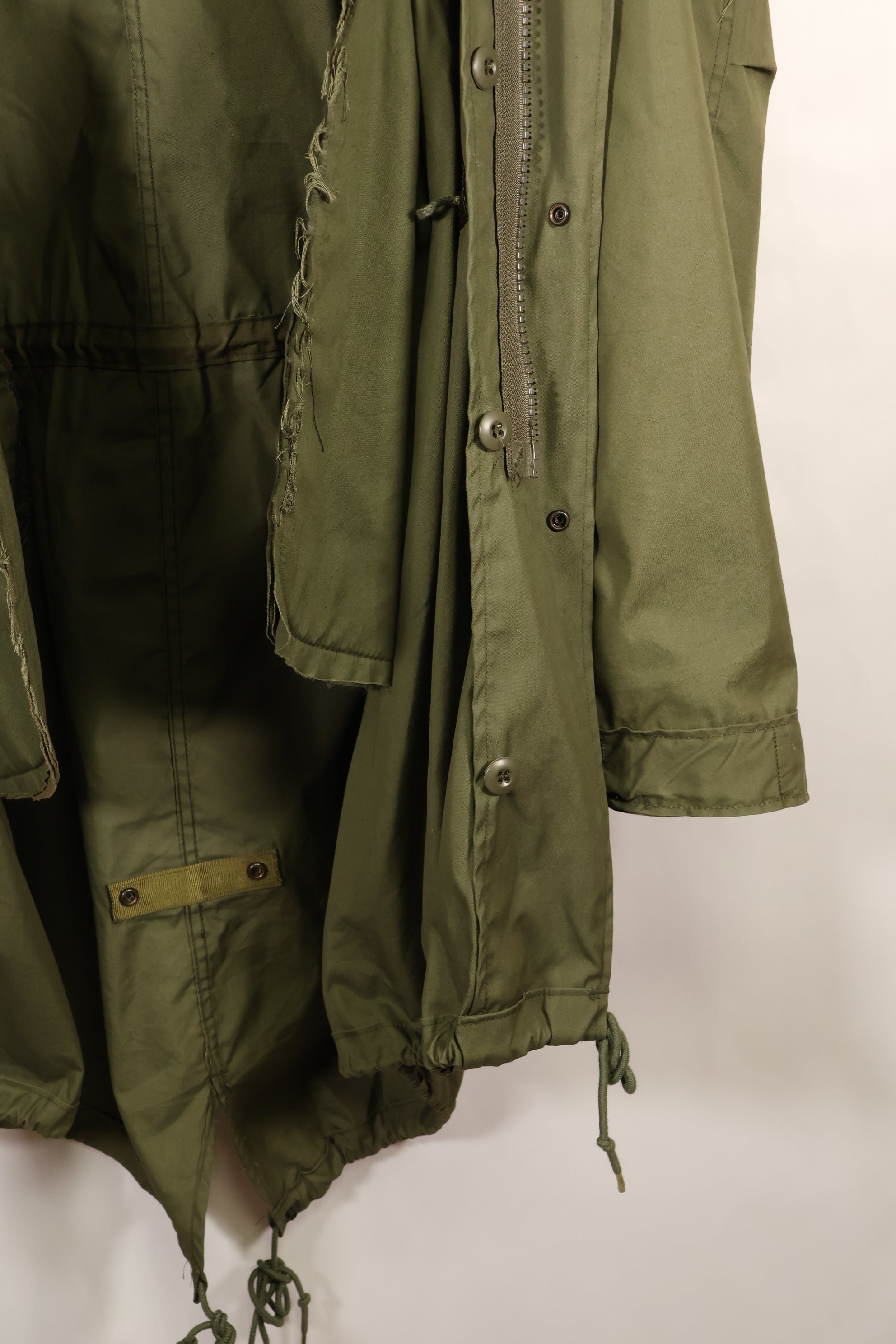 Multiple age lot SMALL M65 field parka fishtail parka, used in good condition, C