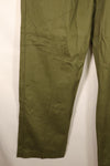 1967 Contract, Size 14, Australian Army, OD Utility Pants, Virtually Unused　