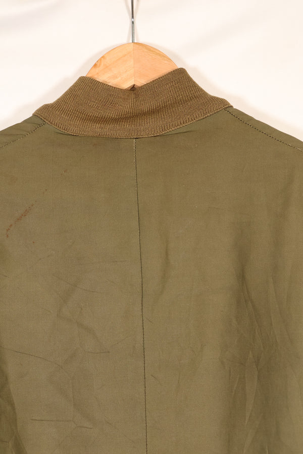 1940s WWII M-43 Field Jacket with thermal liner, used.