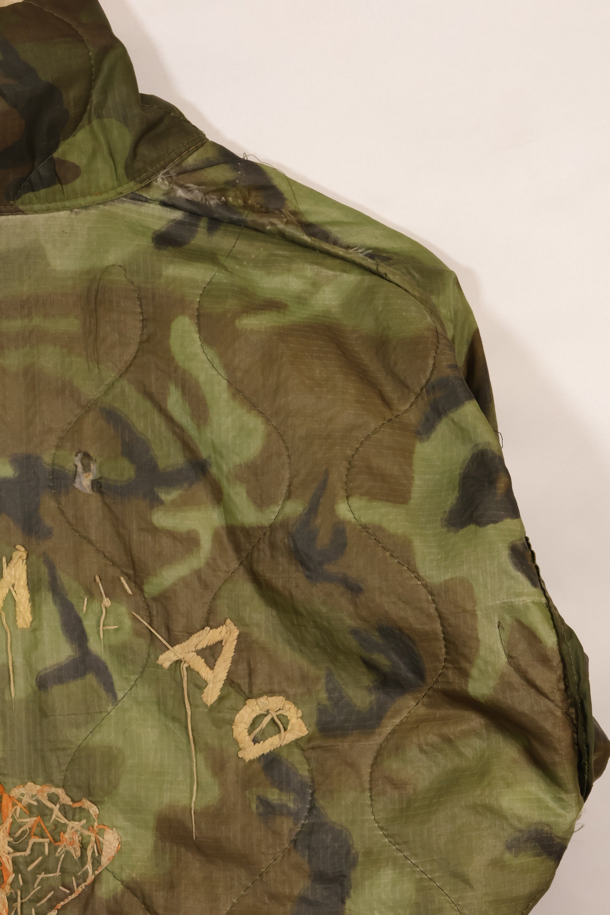 1968-69 large size Vietnam War tour jacket Viet Jean DA NANG used