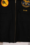 1987 large size US Navy USS SPIEGEL GROVE tour jacket.