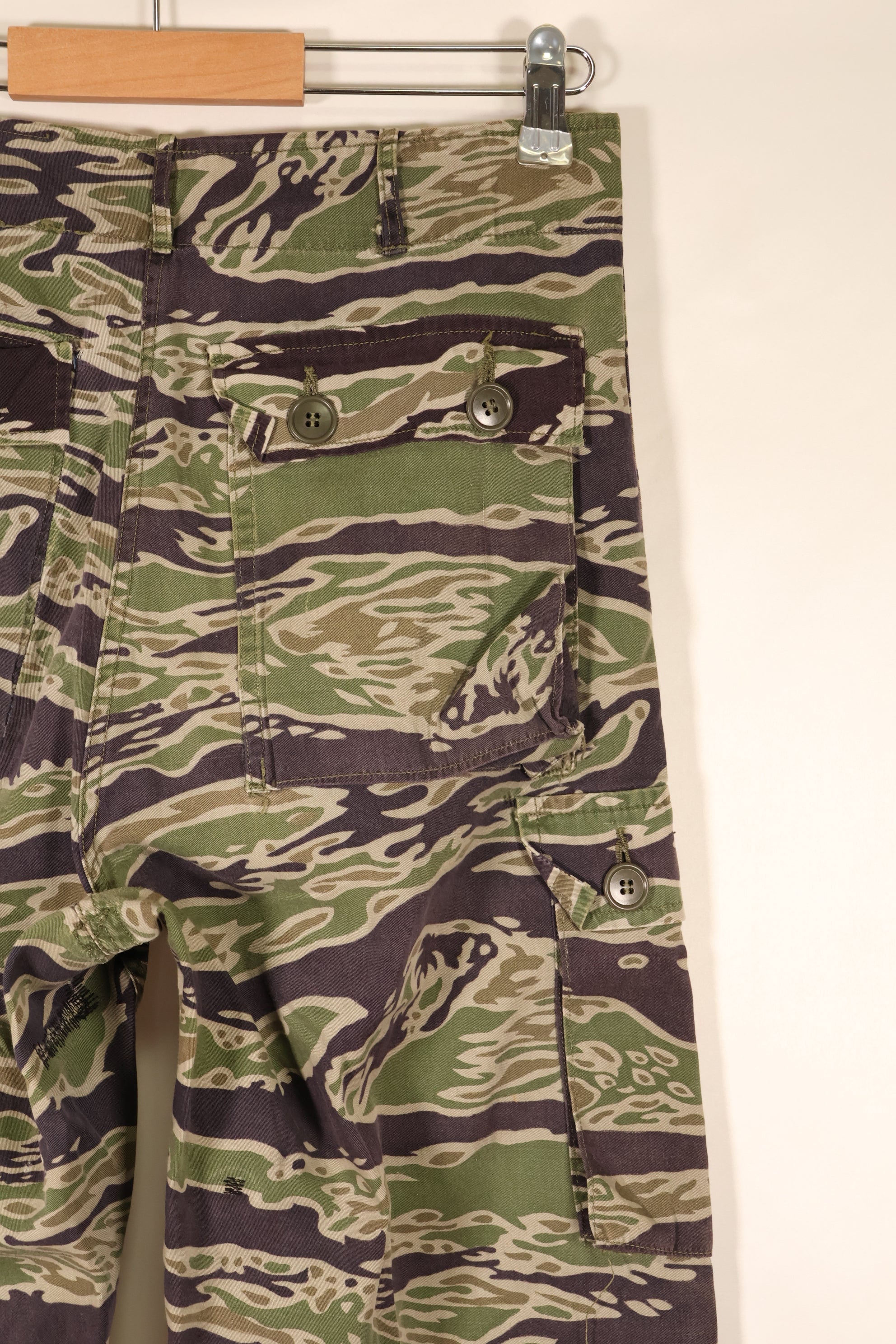 Late 1960s, A-L, Late War Lightweight Pattern, Tiger Stripe Pants, Used