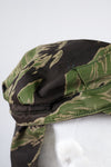 Real Okinawa Tiger Tiger Stripe CIDG Patrol Cap Long Neck Flap Used