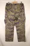 Estimated circa 1966; Privately sourced; Silver Tiger pattern; Tiger stripes; 2nd Model fatigue pants cut; Used