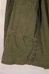 Real 1969 4th Model Jungle Fatigue Jacket, M-R, stained, used.