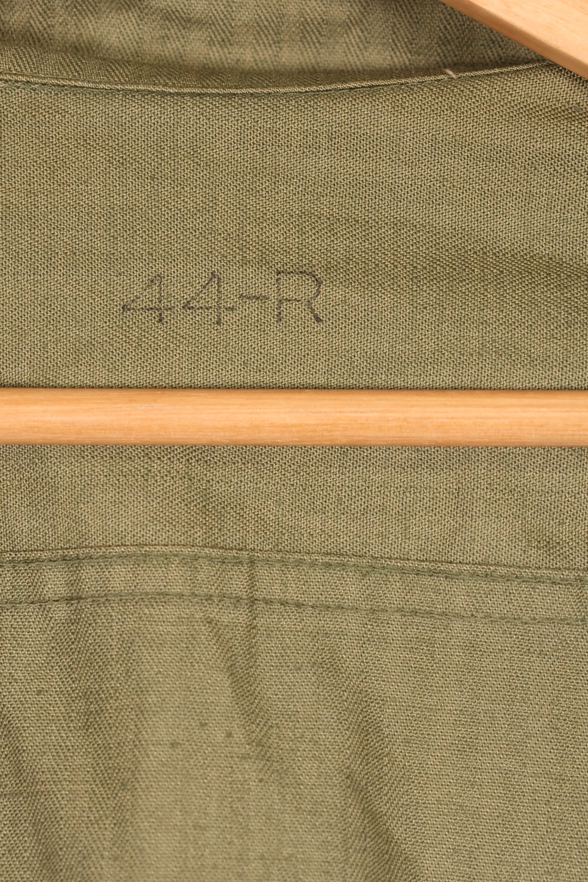 1940s 44R U.S. Army M-41 HBT utility jacket, almost unused.