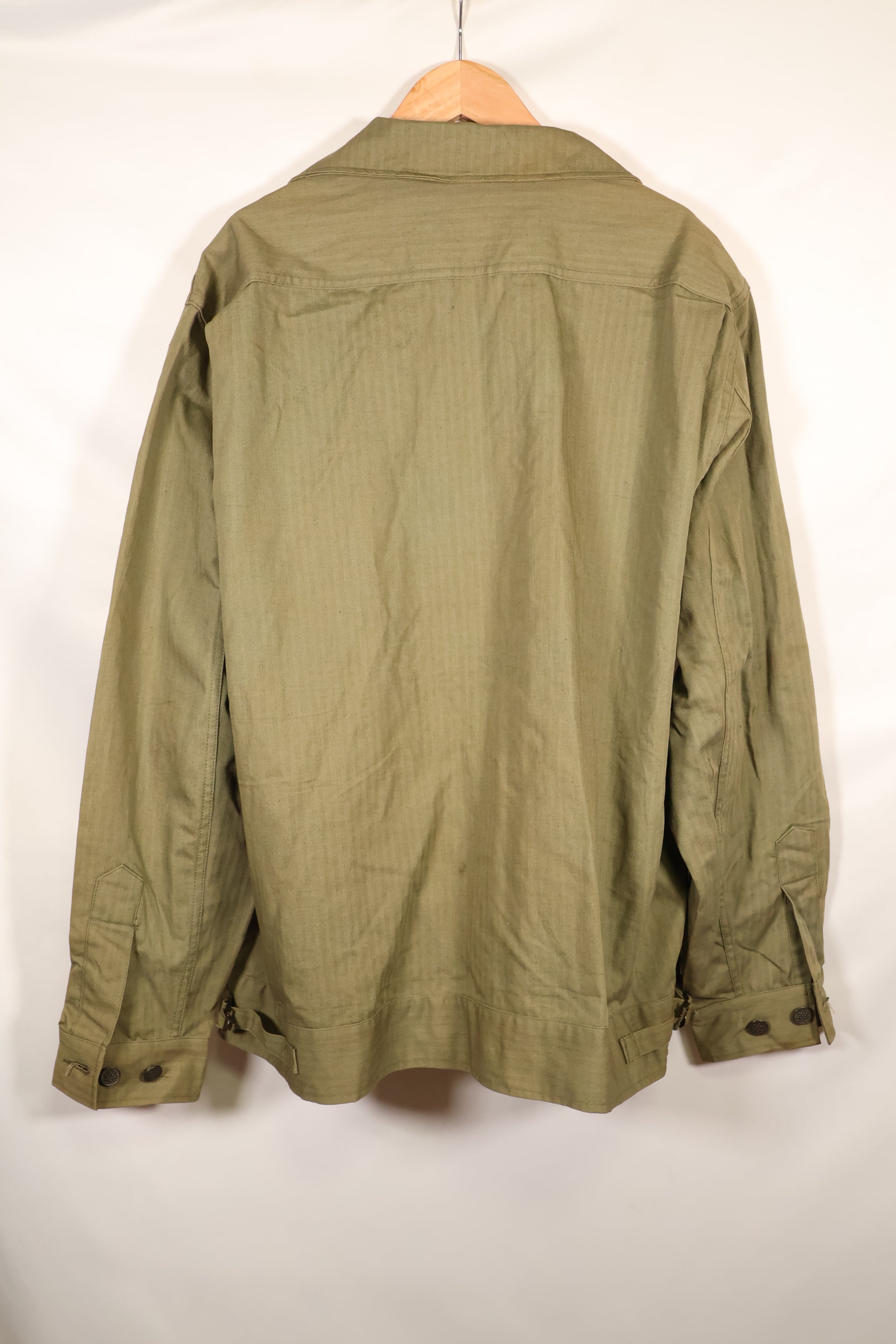 1940s 44R U.S. Army M-41 HBT utility jacket, almost unused.