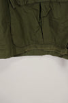 Real 1966-1967 3rd Model Jungle Fatigue Jacket L-R with damage.