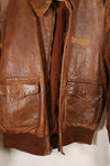 1940s size 42 USAAF A-2 flight jacket Rough Wear Clothing Co. used