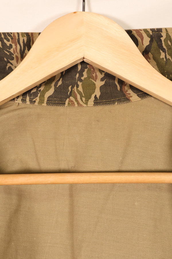 Late 1960s | Locally made | Estimated to be made in Vietnam or Thailand | Tiger-striped shirt | Used