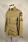 Movie Costume 42R Movie Private Ryan US Army M42 Jump Jacket Used B
