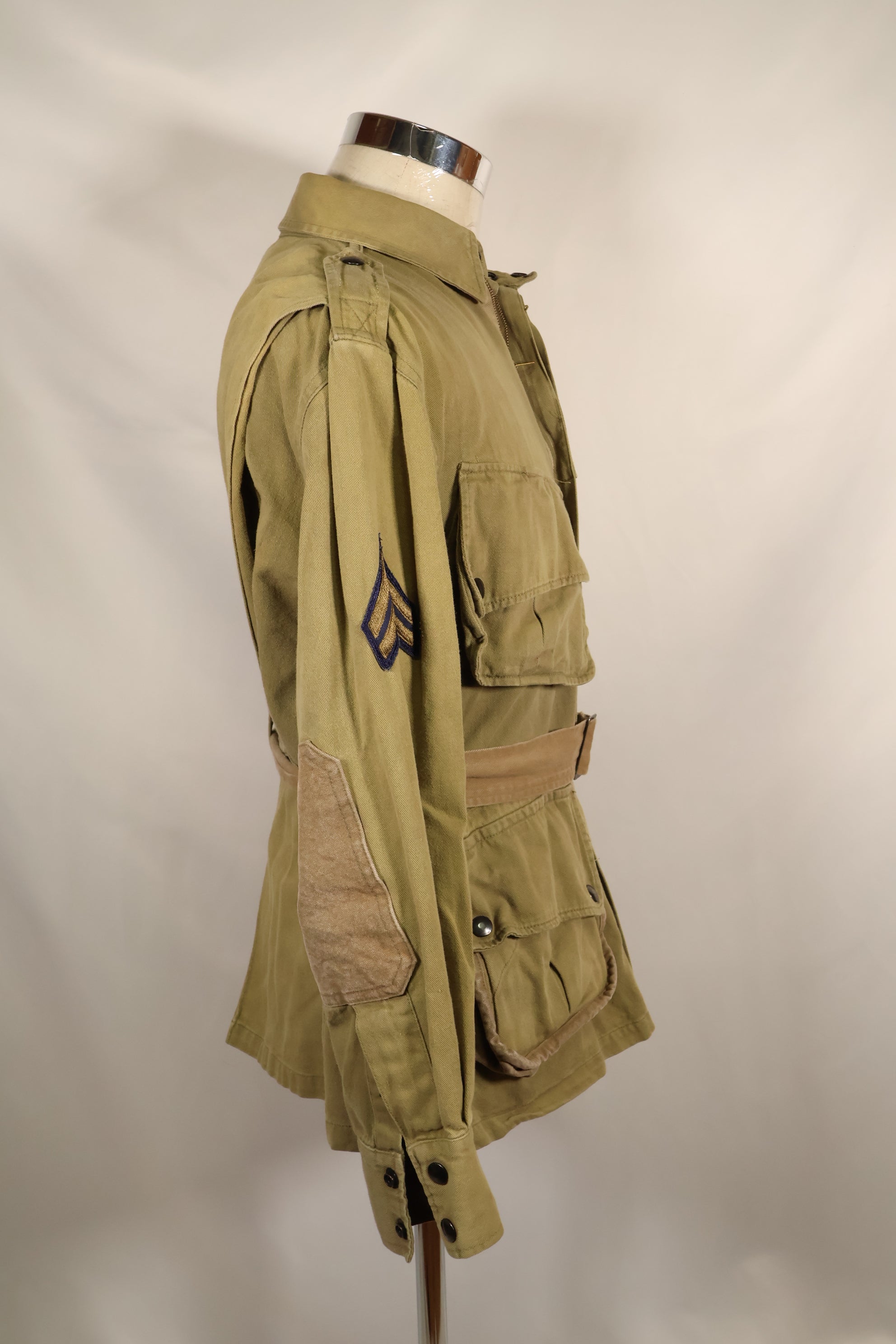 Movie Costume 42R Movie Private Ryan US Army M42 Jump Jacket Used B
