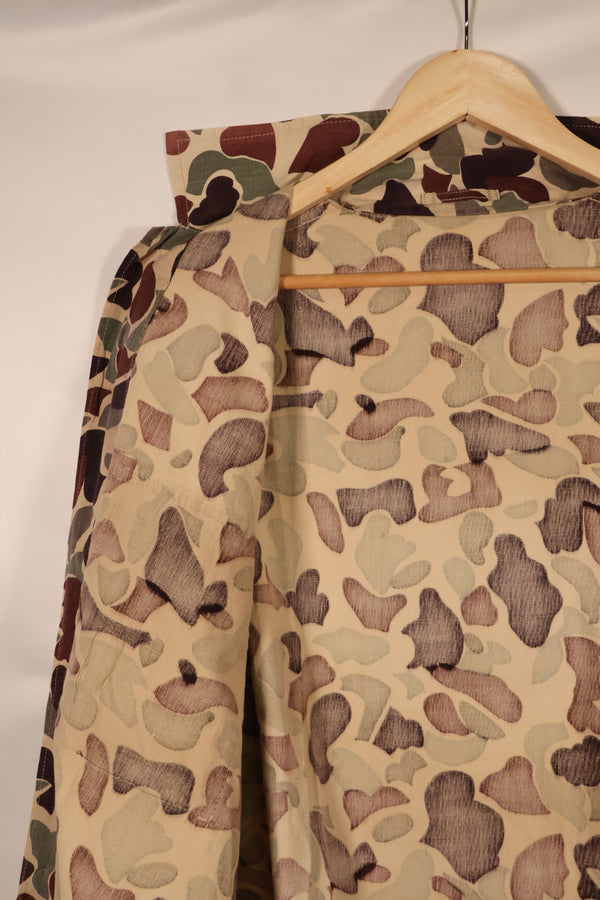 Mid-1960s, Oversized, CIDG, Beogam Camo, Locally Made, Frogskin Camo Shirt, Lightweight Fabric, Used