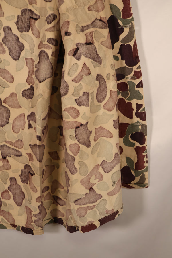 Mid-1960s, Oversized, CIDG, Beogam Camo, Locally Made, Frogskin Camo Shirt, Lightweight Fabric, Used
