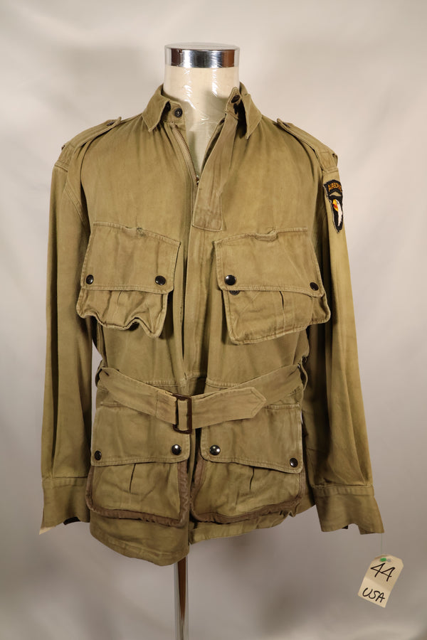 Movie Costume 44R Movie Private Ryan US Army M42 Jump Jacket Used