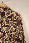 Mid-1960s, Oversized, CIDG, Beogam Camo, Locally Made, Frogskin Camo Shirt, Lightweight Fabric, Used