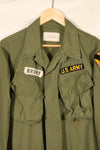 Contract item from around 1967—M-S 3rd Model Jungle Fatigue Jacket with patch (added later)—Used