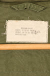 Contract item from around 1967—M-S 3rd Model Jungle Fatigue Jacket with patch (added later)—Used