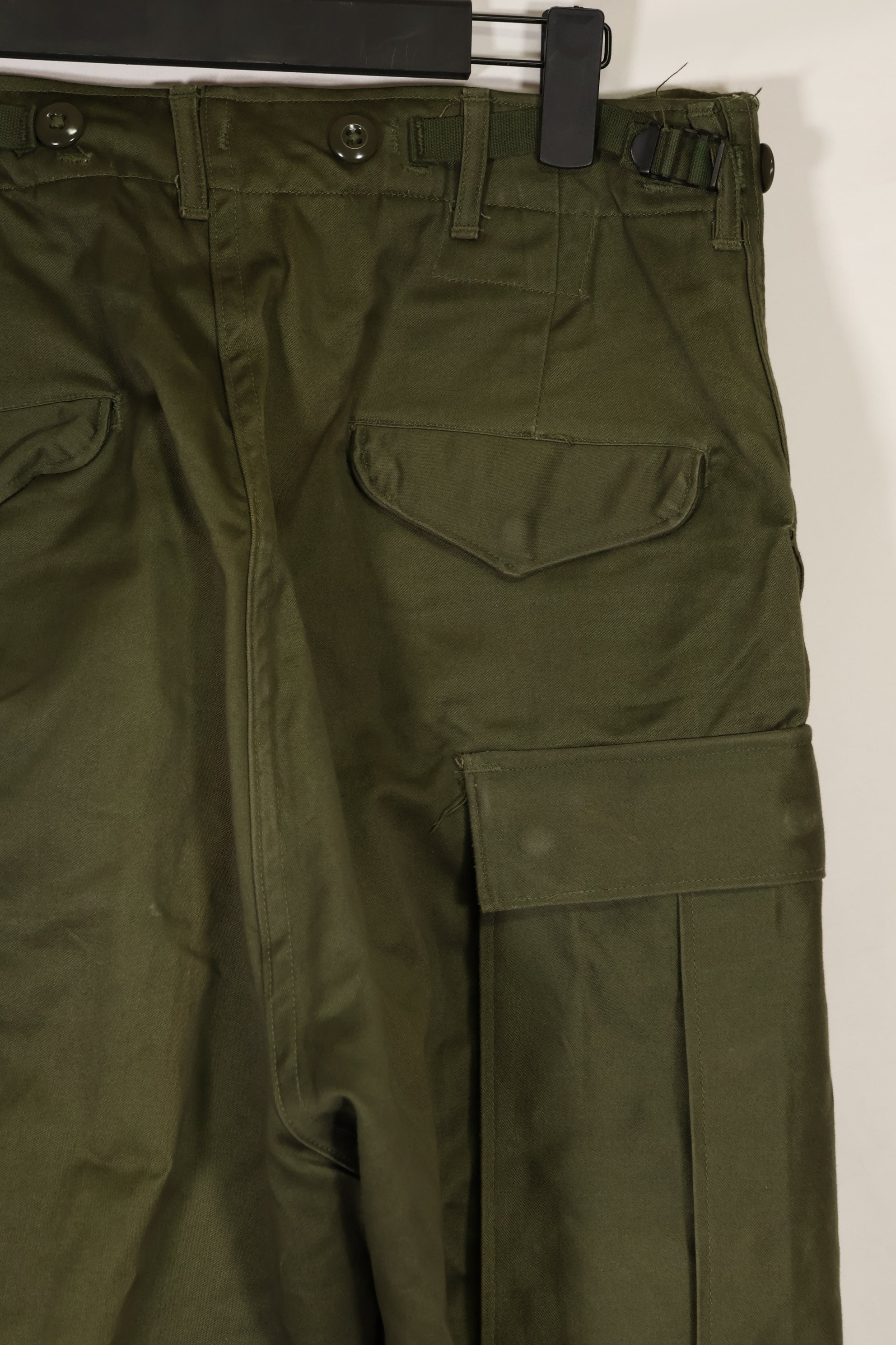 Real 1962 U.S. Army M51 Field Pants, deadstock, unused, size S-L.