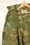 1966-67 Contract M-R ERDL Early Print Jungle Fatigue Jacket Used