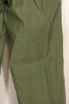 1950s TYPE 1 estimated SMALL US Army OG-107 Utility Pants Baker Pants Used B