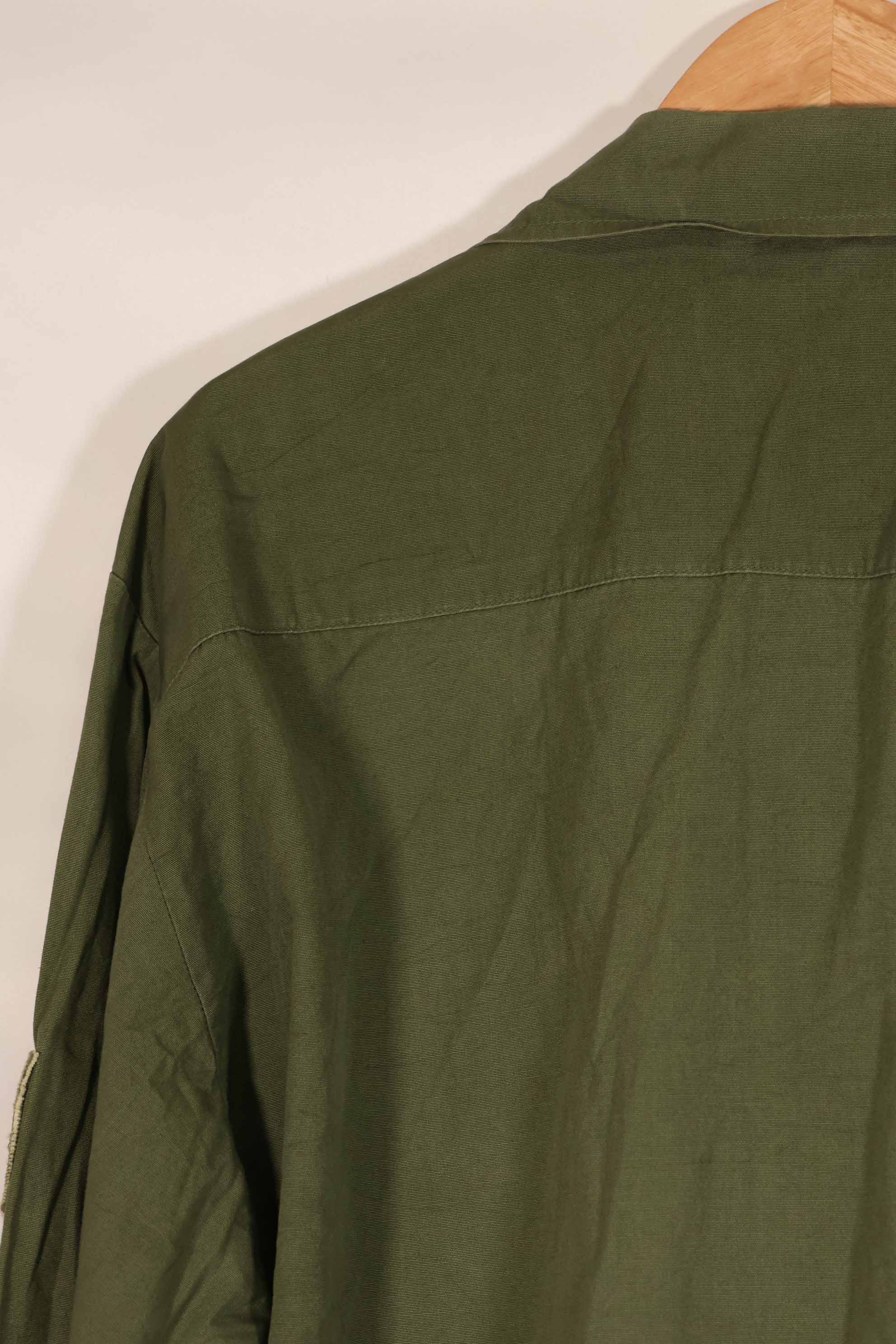 Real 3rd Model Jungle Fatigue Jacket M-S, manufactured circa 1966-67, used.