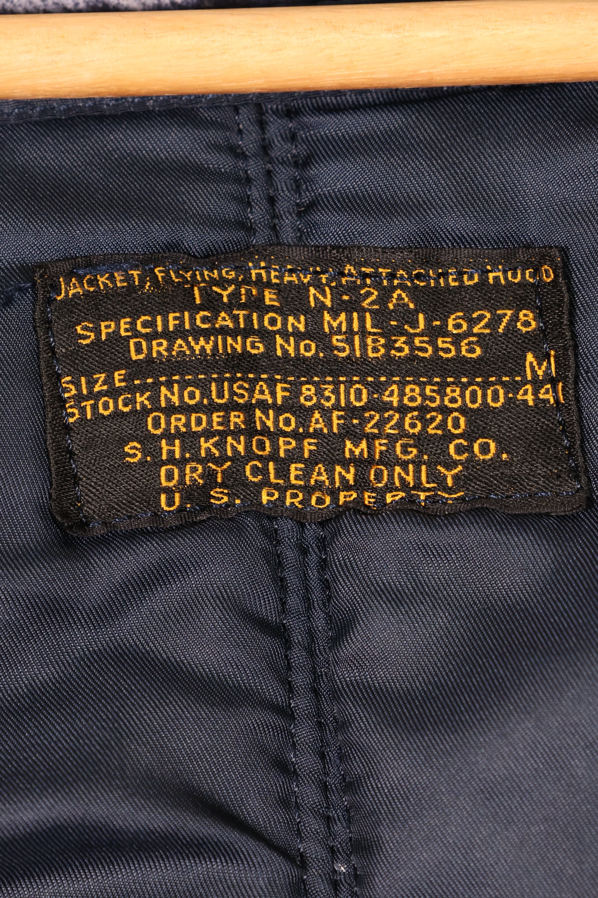 1950s, MEDIUM, U.S. Air Force (USAF), N2-A Flight Jacket, Good Condition, Used