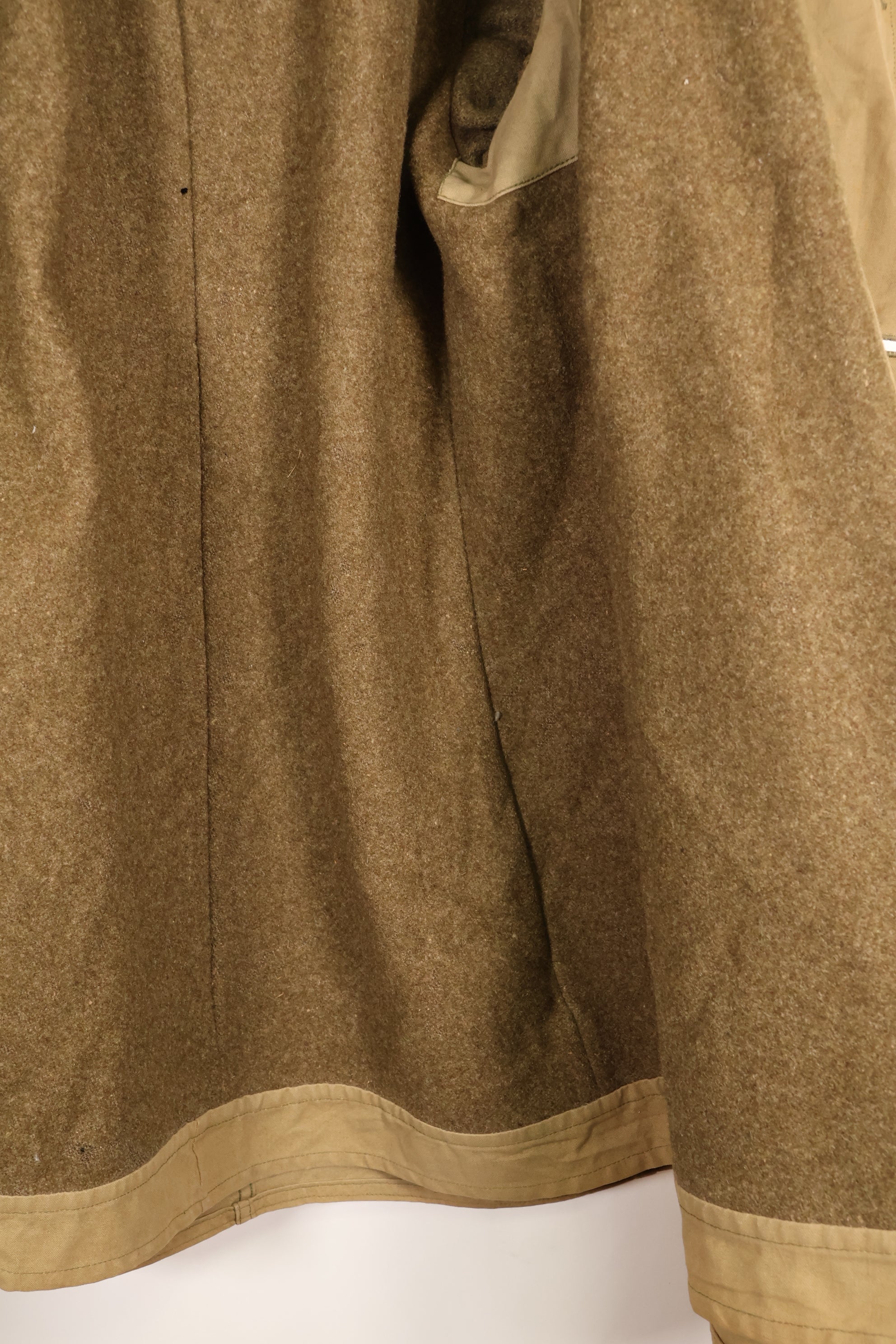 1940's U.S. Army Mackinaw Coat Jeep Coat, used.