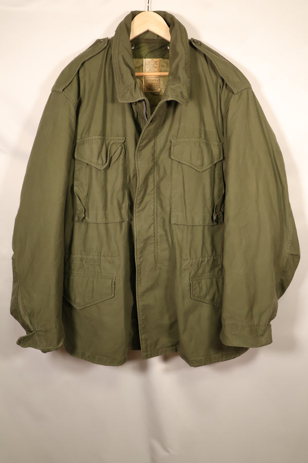 1969 Contract X-L-R M65 Field Jacket, 2nd Model; 1981 Contract, with Liner; Used