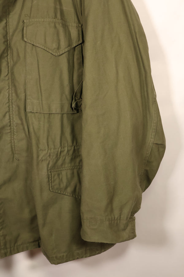 1969 Contract X-L-R M65 Field Jacket, 2nd Model; 1981 Contract, with Liner; Used