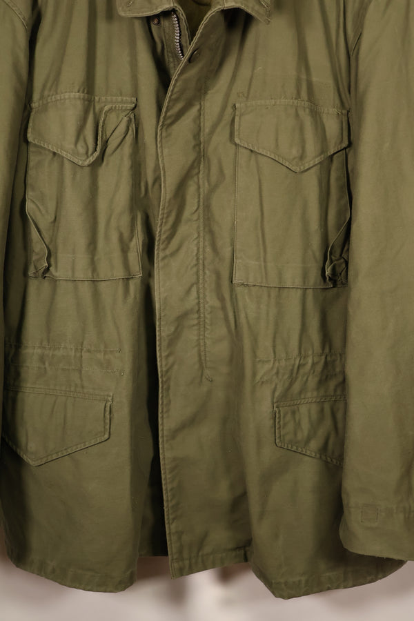 1969 Contract X-L-R M65 Field Jacket, 2nd Model; 1981 Contract, with Liner; Used