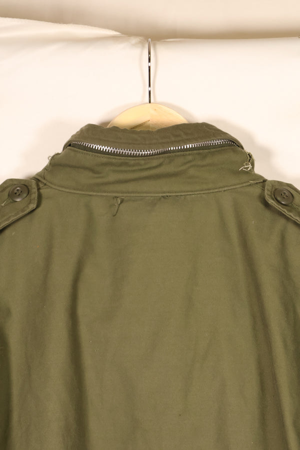 1969 Contract X-L-R M65 Field Jacket, 2nd Model; 1981 Contract, with Liner; Used