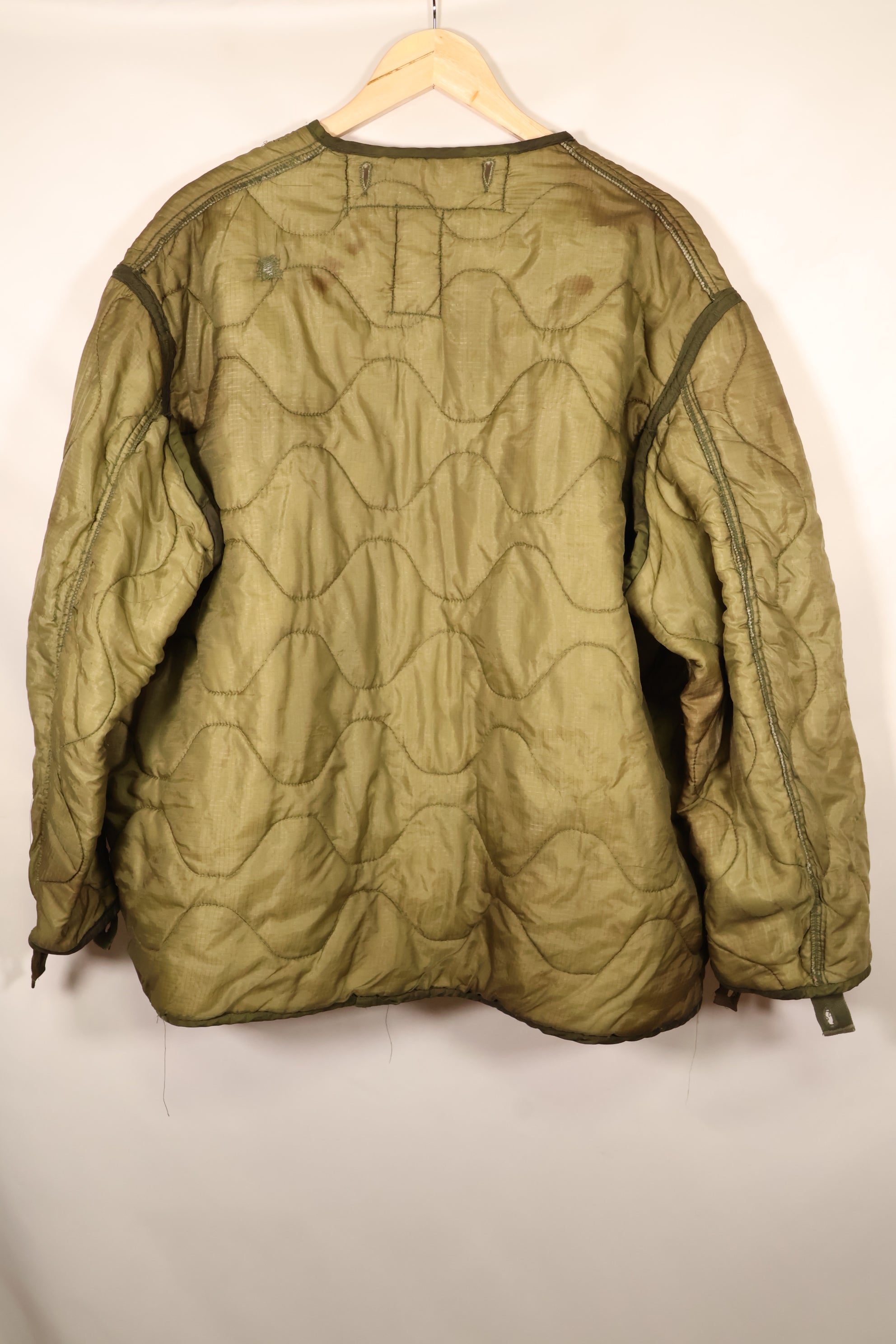 1969 Contract X-L-R M65 Field Jacket, 2nd Model; 1981 Contract, with Liner; Used