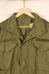 1970 Contract M-R 2nd Model M65 Field Jacket, Original Tape Attached, Used
