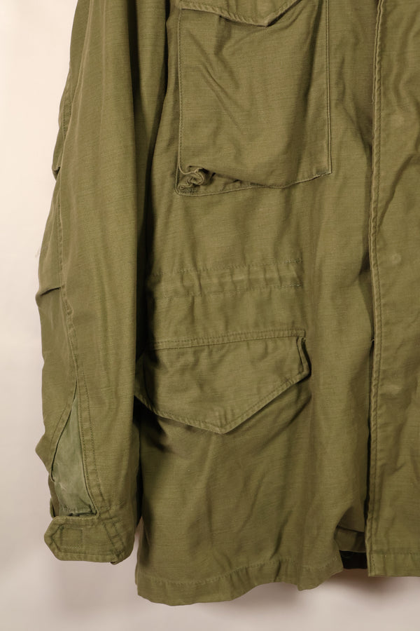 1970 Contract M-R 2nd Model M65 Field Jacket, Original Tape Attached, Used