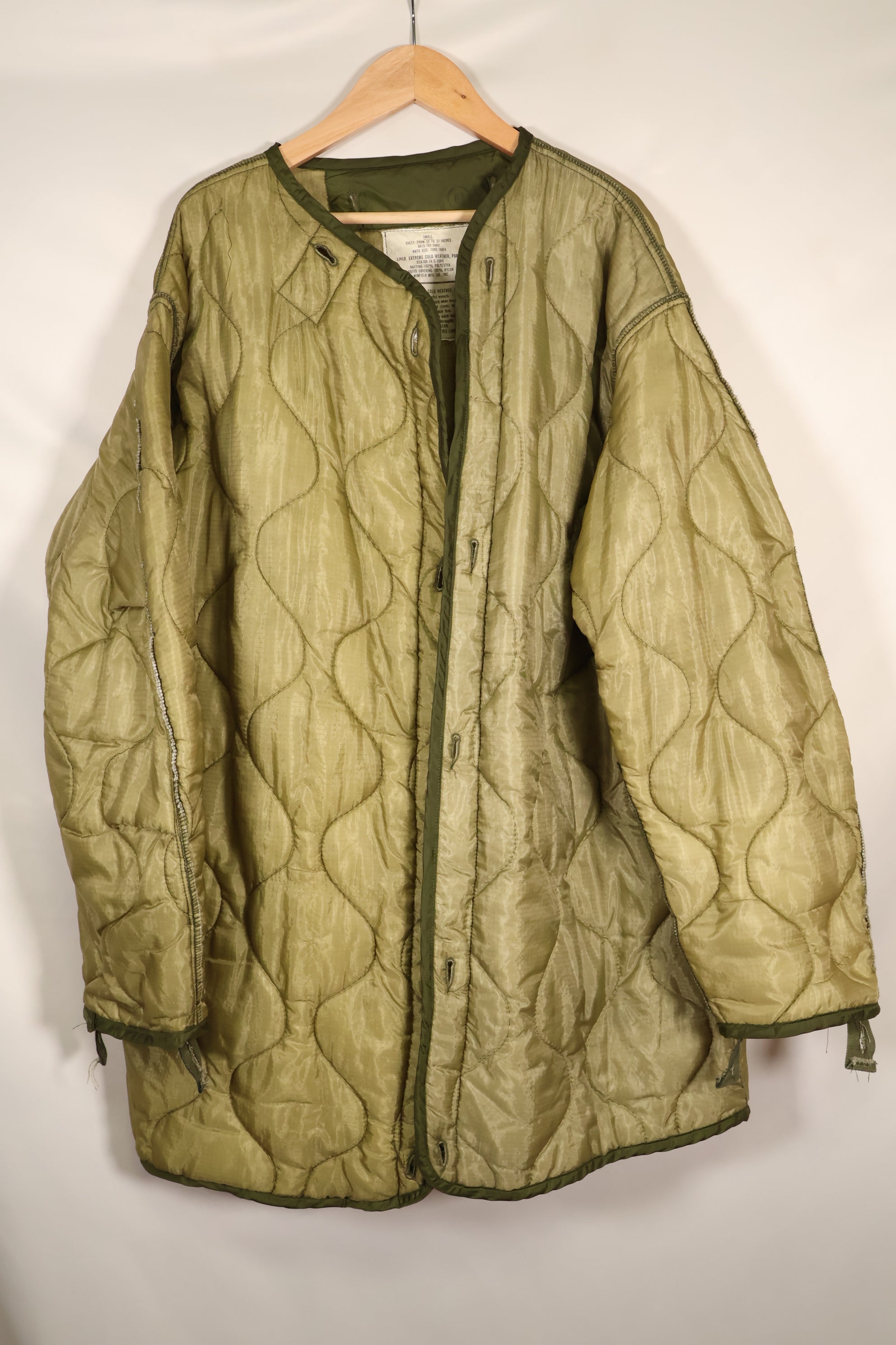 1970s Lot Mix M-R M65 Field Parka Fishtail Brass Zipper Used