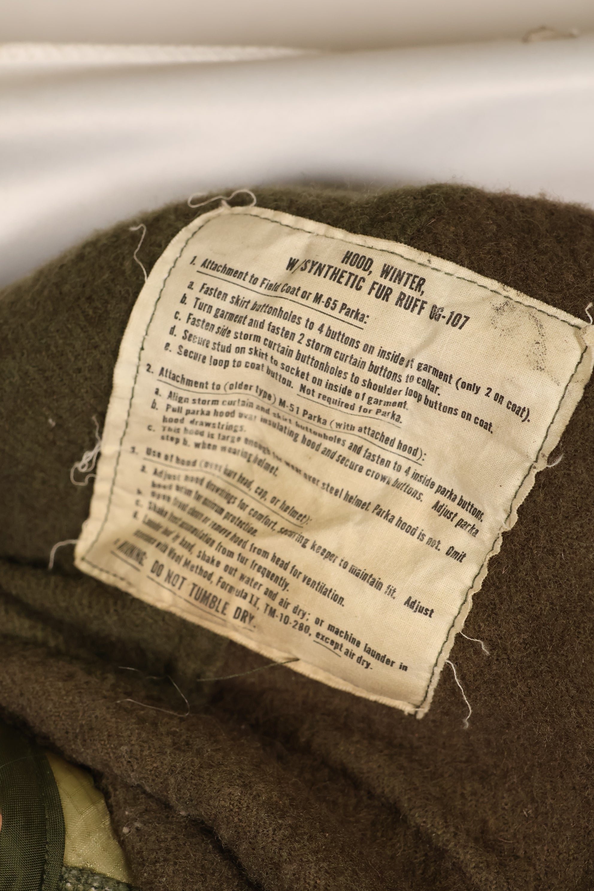 1970s Lot Mix M-R M65 Field Parka Fishtail Brass Zipper Used