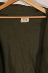 Real 1975 U.S. Army OG-107 Utility Shirt 17 1/2 x 36 Used D