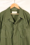 Circa 1966-67 L-R 2nd Model 3rd Model eclectic jungle fatigues jacket, used, good condition.