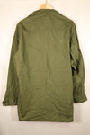 1967 Contract, L-L, Virtually Unused, 3rd Model Jungle Fatigue Jacket, Stains on the Back, Used